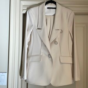 Iris setlakwe cream jacket. Size 12